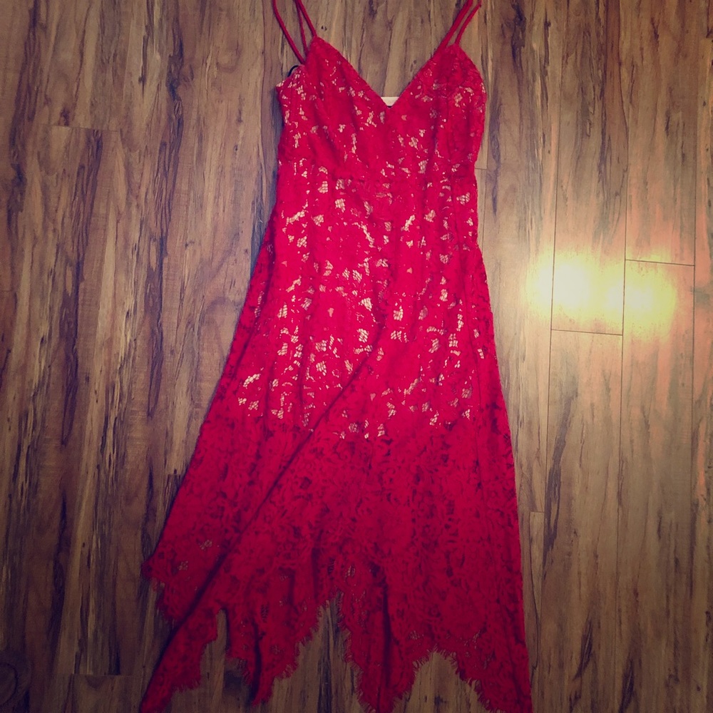 Lulu’s One Wish Lace Dress